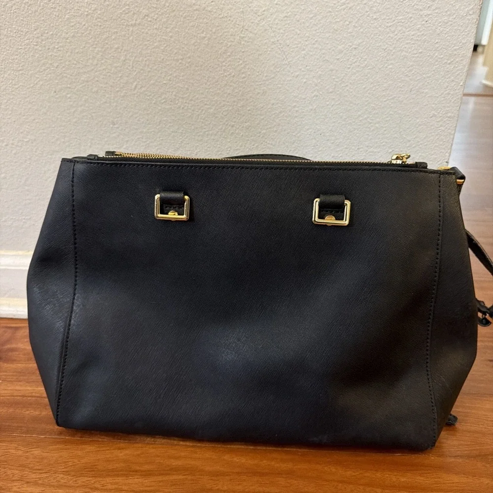 Black Selma Michael Kors Large Crossbody Purse Good Condition No Handles